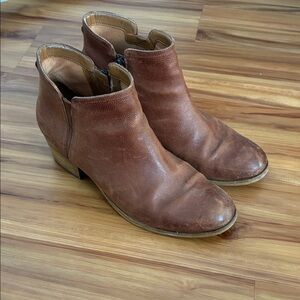 Clarks Brown Ankle Boots